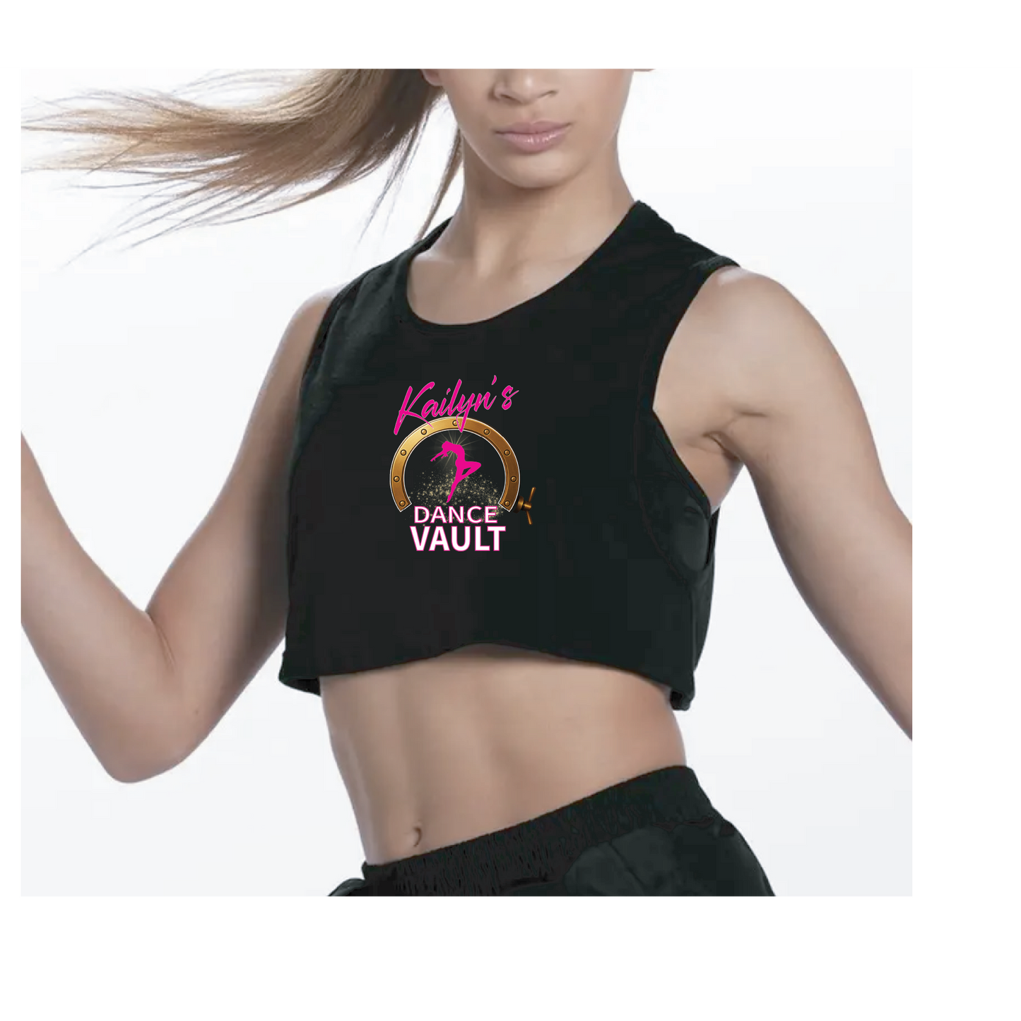 KDV- Boxy Sleeveless Crop Top