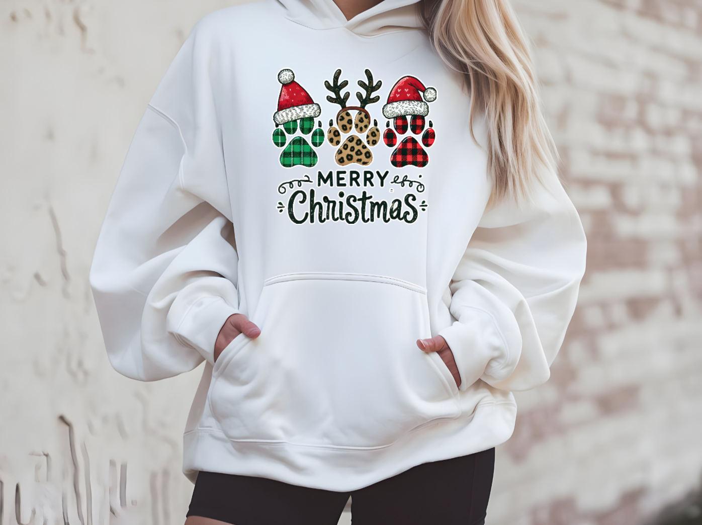 Merry Christmas Paw Shirt