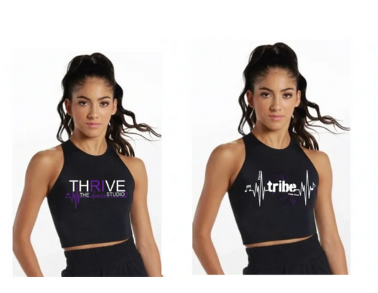 Thrive- Weismann*- Cropped Racerback Tank