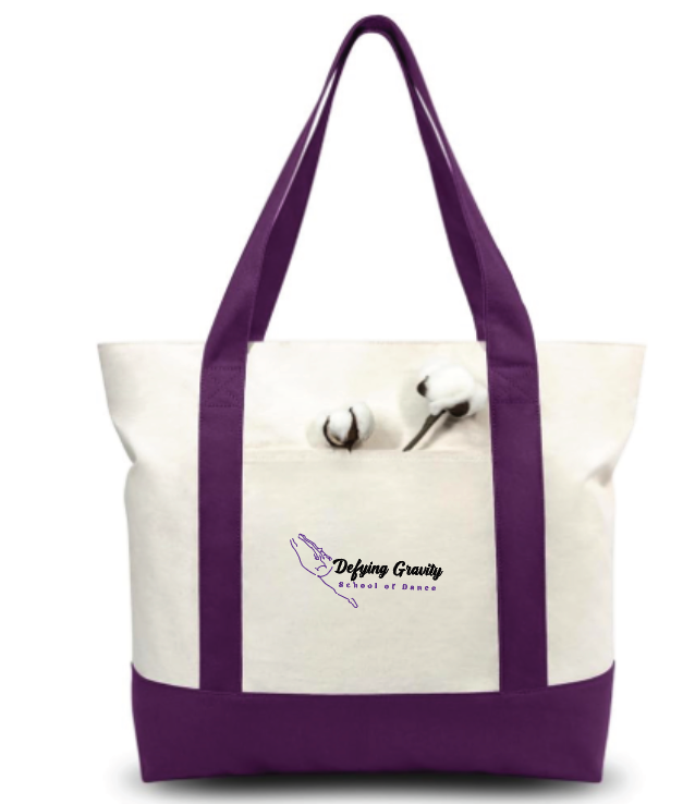 DGRI Two Tone Canvas Tote
