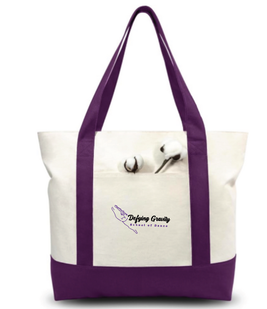 DGRI Two Tone Canvas Tote