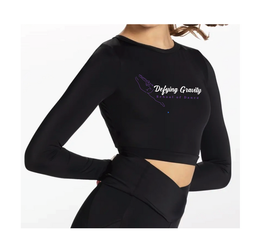 DGRI- Weissman Long Sleeve Crop Top*