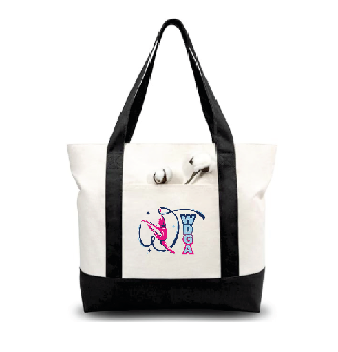 WDGA Two Tone Canvas Tote