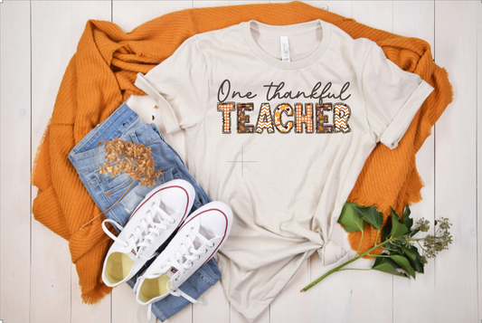 One Thankful Teacher