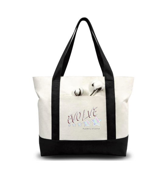 Evolve Two Tone Canvas Tote