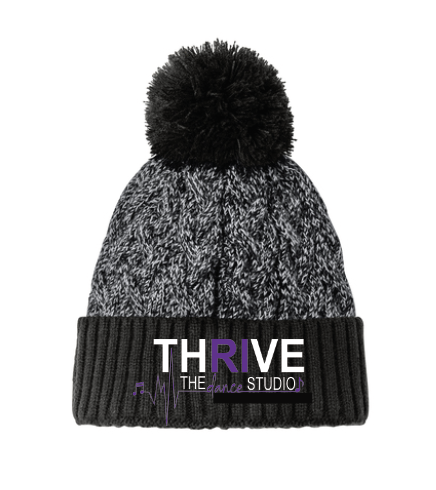 Thrive - New Era Knit Pom Beanie