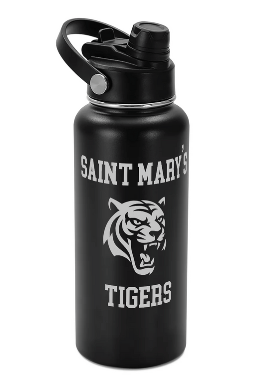 Saint Mary's Laser Engraved 32oz Stainless Steel New Colors available