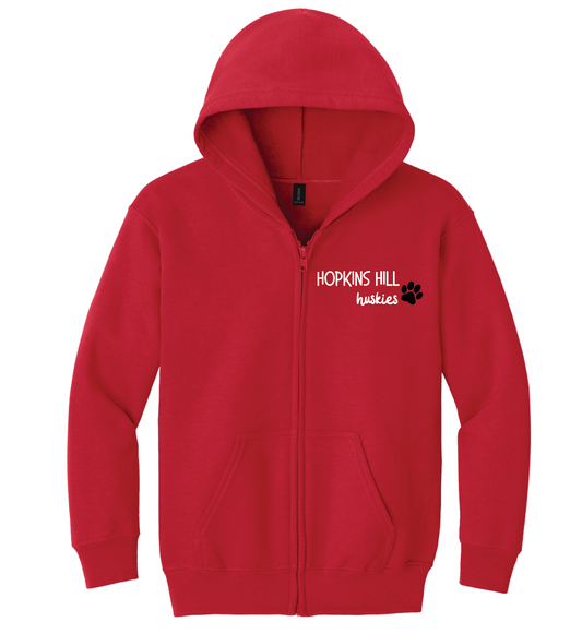 Hopkins Hill Full Zip Hooded Sweatshirt
