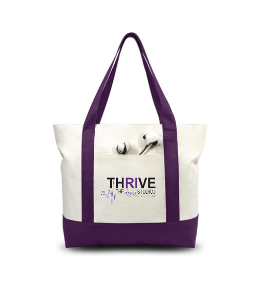 Thrive Tone Canvas Tote