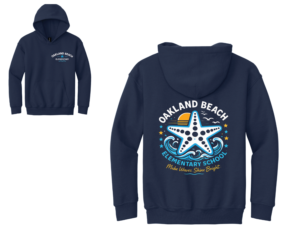 Oakland Beach - Hoodie- Make Waves Shine Bright