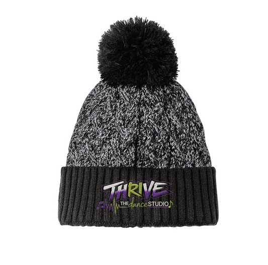 Thrive - New Era Knit Pom Beanie