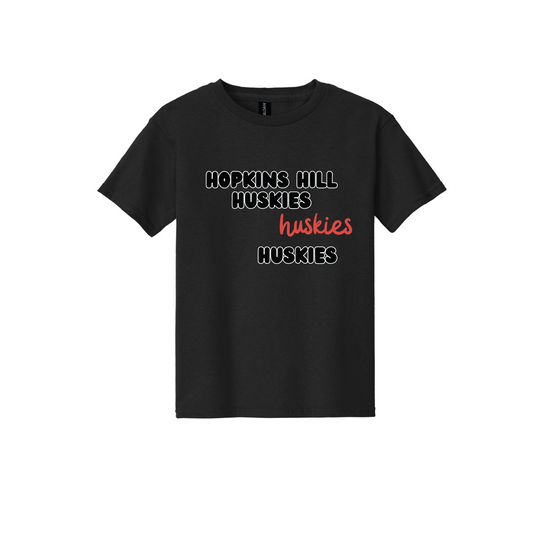 Hopkins Hill Tshirt (huskies, huskies,huskies)