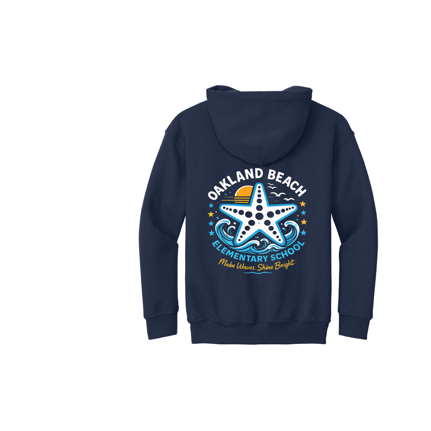 Oakland Beach - Hoodie- Make Waves Shine Bright