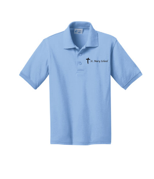 Saint Mary's Jersey Knit Polo