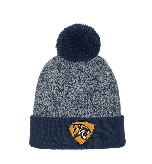 Saint Mary's Halftime Heather Pom Beanie